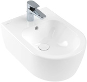 Villeroy & Boch Avento Биде, настенный, 370 x 530 mm, Альпийский белый 54050001