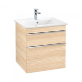 Villeroy & Boch Venticello Тумба под раковину, 2 выдвижных ящика, 553 x 590 x 477 mm, Elm Impresso / Elm Impresso A92301PN