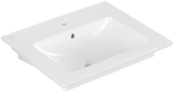 Villeroy & Boch Venticello Pаковина, 600 x 505 x 165 mm, Альпийский белый, с переливом, нешлифованный 41246001