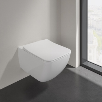 Villeroy & Boch Venticello Комбинированная упаковка, настенный, с DirectFlush, Альпийский белый 4611RL01