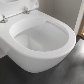 Villeroy & Boch Subway 2.0 Унитаз с открытым смывным краем, настенный, с DirectFlush / ViFresh, Альпийский белый, без сиденья 5614A101