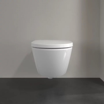 Villeroy & Boch Subway 3.0 Комбинированная упаковка, настенный, с TwistFlush, Альпийский белый CeramicPlus 4670TSR1