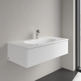 Villeroy & Boch Antao Pаковина для установки на тумбу, 1000 x 500 x 150 mm, Альпийский белый CeramicPlus, без перелива 4A76A2R1