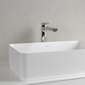 Villeroy & Boch Collaro Раковина для установки на столешницу, 560 x 360 x 145 mm, Альпийский белый, без перелива, нешлифованный 4A205601