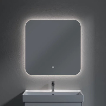 Villeroy & Boch More to See Lite Зеркало, с подсветкой, 800 x 800 x 24 mm A4628000