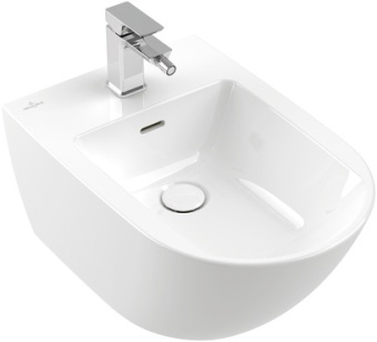 Villeroy & Boch Antao Биде, настенный, 375 x 560 mm, Альпийский белый CeramicPlus 541100R1