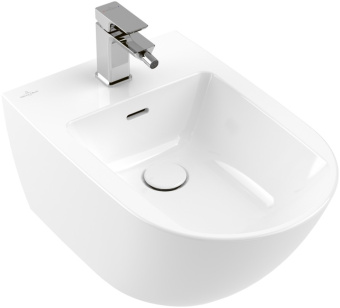 Villeroy & Boch Subway 3.0 Биде, настенный, 375 x 560 mm, Альпийский белый 44700001