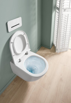 Villeroy & Boch Universo TwistFlush Комбинированная упаковка, настенный, с TwistFlush, Альпийский белый 4670T901