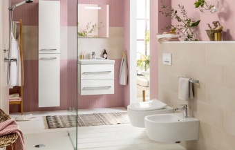 Villeroy & Boch Avento Pаковина, 600 x 470 x 180 mm, Альпийский белый CeramicPlus, с переливом, нешлифованный 415860R1