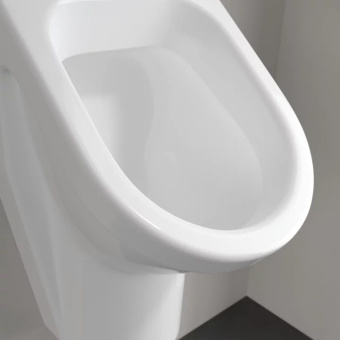 Villeroy & Boch Architectura Писсуар, Скрытый подвод воды, 355 x 385 mm, Альпийский белый 55740001