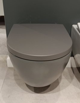 Villeroy & Boch Subway 2.0 Унитаз с открытым смывным краем, настенный, Graphite CeramicPlus, без сиденья 5614R0I4