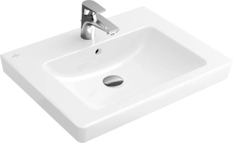 Villeroy & Boch Subway 2.0 Pаковина, 600 x 470 x 150 mm, Альпийский белый, с переливом, нешлифованный 7113F001