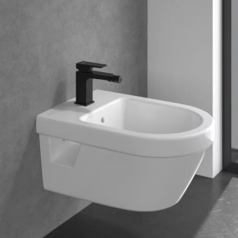 Villeroy & Boch Architectura Square Смеситель для биде однорычажный черный TVB125001000K5