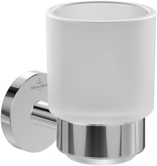 Villeroy & Boch Elements – Tender Держатель для стакана, 74 x 100 x 98 mm, Хром TVA15101800061