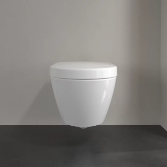 Villeroy & Boch Subway 2.0 Унитаз с открытым смывным краем, настенный, с DirectFlush / ViFresh, Альпийский белый, без сиденья 5614A101