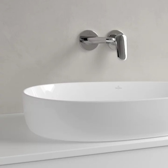 Villeroy & Boch Antao Раковина для установки на столешницу, 650 x 400 x 146 mm, Альпийский белый CeramicPlus, без перелива 4A7465R1