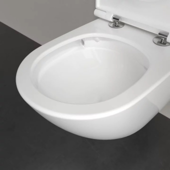 Villeroy & Boch Universo TwistFlush Комбинированная упаковка, настенный, с TwistFlush, Альпийский белый 4670T901