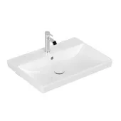 Villeroy & Boch Avento Pаковина, 650 x 470 x 180 mm, Альпийский белый, с переливом, нешлифованный 41586501