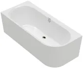 Villeroy & Boch Oberon 2.1 ванна с задней стенкой, вариант слева, 1800 x 800 mm, Альпийский белый UBQ180OBN9CL00VD01