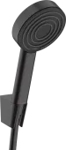 Hansgrohe Pulsify S Душевой набор с держателем 105 1jet, шланг 125 см, матовый черный 24301670