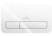 Villeroy & Boch Kлавиша смыва Viconnect 200G, Смыв с 2 объемами, Белое Стекло 922400RE