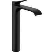 Hansgrohe Vivenis Смеситель для раковины, однорычажный, 250 без сливного гарнитура, матовый черный, 75042670