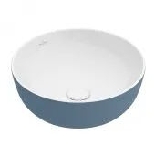 Villeroy & Boch Artis Раковина для установки на столешницу, 430 x 430 x 130 mm,Ocean, без перелива, нешлифованный 417943BCW2