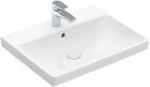 Villeroy & Boch Avento Pаковина для установки на тумбу, 600x470x180mm, Альпийский белый, с переливом, нешлифованный 41586001