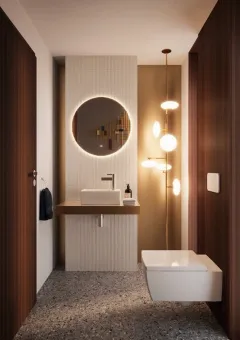 Villeroy & Boch Memento 2.0 Унитаз с открытым смывным краем, настенный, смыв DirectFlush, Альпийский белый CeramicPlus 4633R0R1