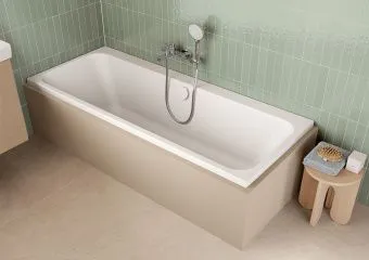 Villeroy & Boch Architectura ванна, 1700x700mm , Акрил Альпийский белый UBA177ARE2V-01