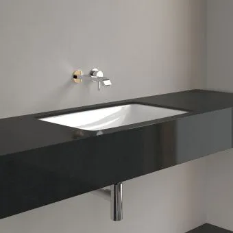 Villeroy & Boch Loop & Friends Раковина для установки под столешницу, внутренний размер 615 x 380 x 140 mm, Альпийский белый CeramicPlus, с переливом 4A5800R1