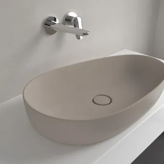 Villeroy & Boch Antao Раковина для установки на столешницу, 650 x 400 x 146 mm, Almond CeramicPlus, без перелива 4A7465AM