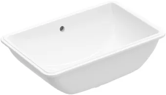 Villeroy & Boch Lunea Раковина для установки под столешницу, внутренний размер 545 x 340 x 158 mm, Альпийский белый, с переливом 51225301