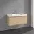 Villeroy & Boch Skyla КОМПЛЕКТ Тумба под раковину, 1 выдвижной ящик (2 ящика), 972 x 436 x 439 mm, Nordic Oak +Skyla Pаковина для установки на тумбу, 1000 x 470 x 165 mm, с переливом, Альпийский белый C78900VJ+5A51A501