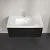 Villeroy & Boch Skyla КОМПЛЕКТ Тумба под раковину, 1 выдвижной ящик (2 ящика), 972 x 436 x 439 mm, Volcano Black +Skyla Pаковина для установки на тумбу, 1000 x 470 x 165 mm, с переливом, Альпийский белый C78900VL+5A51A501