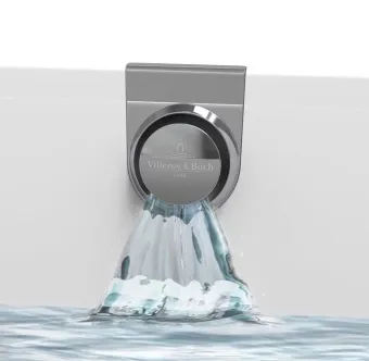 Villeroy & Boch Oberon 2.0 ванна с задней стенкой Duo, 1800 x 800 mm, Альпийский белый UBQ180OBR9CD00V-01