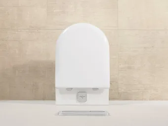 Villeroy & Boch Subway 2.0 Сиденье с крышкой для унитаза SlimSeat, с функцией автоматического опускания (SoftClosing), со снимаемым сиденьем (QuickRelease), Альпийский белый 9M78S101