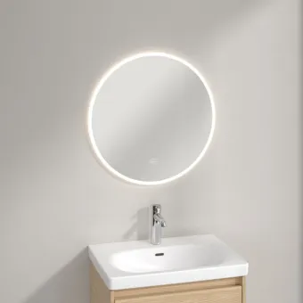 Villeroy & Boch More to See Lite+ Зеркало, с подсветкой, 650 x 650 x 23 mm A4846500