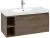 Villeroy & Boch Skyla КОМПЛЕКТ Тумба под раковину, 1 выдвижной ящик, 972 x 436 x 439 mm, Arizona Oak +Skyla Pаковина для установки на тумбу, 1000 x 470 x 165 mm, с переливом, Альпийский белый C79000VH+5A51A501