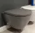 Villeroy & Boch Subway 2.0 Унитаз с открытым смывным краем, настенный, Graphite CeramicPlus, без сиденья 5614R0I4 Villeroy & Boch Subway 2.0 Унитаз с открытым смывным краем, настенный, Graphite CeramicPlus, без сиденья 5614R0I4