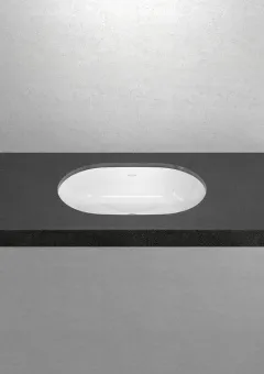 Villeroy & Boch Architectura Раковина для установки под столешницу, внутренний размер 570 x 375x 125 mm, Альпийский белый, с переливом 5A766001