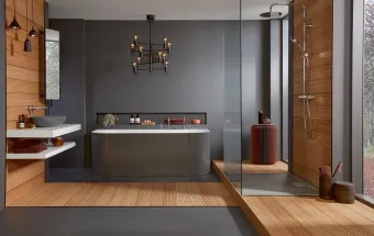 Villeroy & Boch Loop & Friends Раковина для установки на столешницу, 560 x 385 x 120 mm, Graphite CeramicPlus, с переливом, нешлифованный 4A4700i4