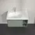 Villeroy & Boch Skyla КОМПЛЕКТ Тумба под раковину, 1 выдвижной ящик, 772 x 436 x 439 mm,Soft Green + Skyla Pаковина для установки на тумбу крыло справа, 800 x 460 x 160 mm, с переливом, Альпийский белый C78800AF+5A52L101