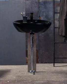 Gustavsberg Estetic Смеситель для раковины черный матовый GB41218051 53