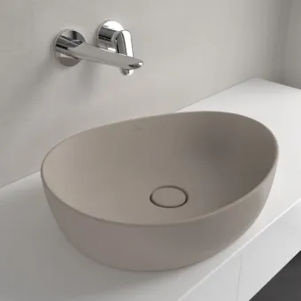 Villeroy & Boch Antao Раковина для установки на столешницу, 510 x 400 x 146 mm, Almond CeramicPlus, без перелива 4A7351AM