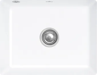 Villeroy & Boch Subway 60 SU Мойка, включая Комплект слива , 545x440mm, White Alpin CeramicPlus 331001R1