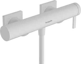 Hansgrohe Tecturis E Однорычажный смеситель для душа наружного монтажа, матовый белый, 73620700