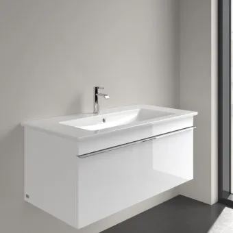 Villeroy & Boch Venticello Pаковина для установки на тумбу, 1000 x 500 x 170 mm, с переливом, Альпийский белый 4104AL01