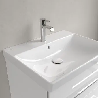 Villeroy & Boch Avento Pаковина для установки на тумбу, 600x470x180mm, Альпийский белый, с переливом, нешлифованный 41586001