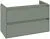 Villeroy & Boch Skyla Тумба под раковину, 2 выдвижных ящика, 972 x 596 x 439 mm, Soft Green +Skyla Pаковина для установки на тумбу, 1000 x 470 x 165 mm, с переливом, Альпийский белый C79900AF+5A51A501